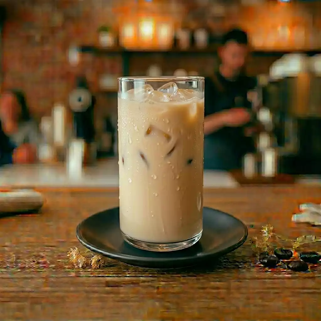 Iced White Mocha Latte